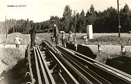 Raudtee ülesvõtmine Loodi lähedal 1973.a.